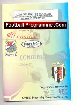 Congleton Town v Dinnington Town 2006