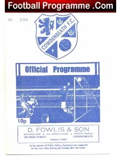 Cowdenbeath v Raith Rovers 1977