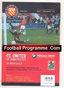 FC United Of Manchester v Atherton 2007