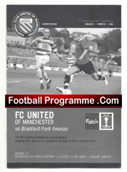 FC United Of Manchester v Bradford Park Avenue 2007