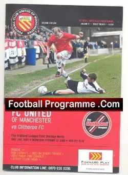 FC United Of Manchester v Clitheroe 2008