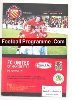 FC United Of Manchester v Flixton 2006 – 1st Season