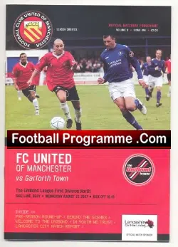 FC United Of Manchester v Garforth Town 2007