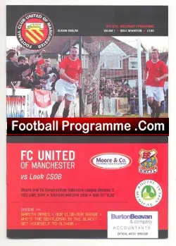 FC United Of Manchester v Leek CSOB – 1st Season
