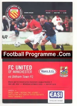 FC United Of Manchester v Oldham Town 2005 – 1st Season