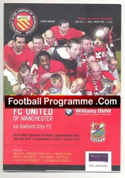 FC United Of Manchester v Salford City 2007