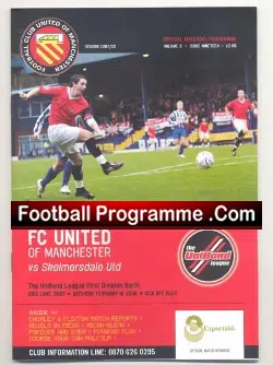 FC United Of Manchester v Skelmersdale United 2008