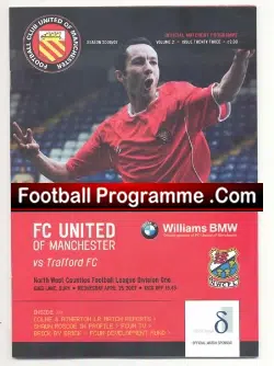 FC United Of Manchester v Trafford FC 2007
