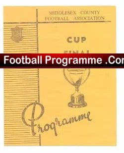 Kingsbury v Southall 1969 – Middlesex Cup Final