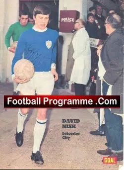 Leicester City David Nish Signed Picture 1970 - football memorabilia