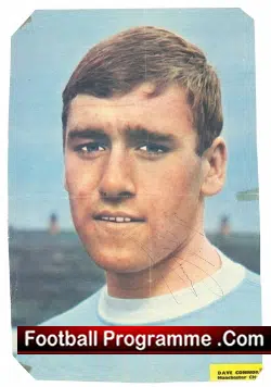 Manchester City Dave Connor Newcastle Wyn Davies Autograph 1970