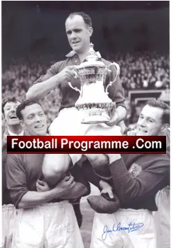 Manchester United Jack Crompton Signed Photo