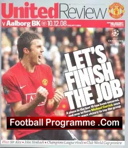 Manchester United v Aalborg BK 2008