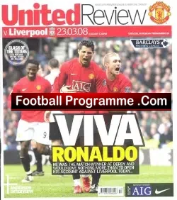 Manchester United v Liverpool 2008