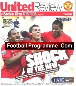 Manchester United v Stoke City 2008
