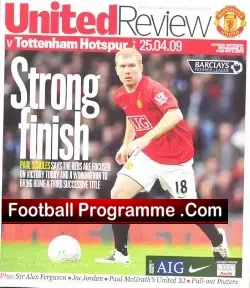 Manchester United v Tottenham 2009