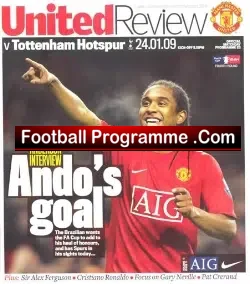 Manchester United v Tottenham 2009 – FA Cup