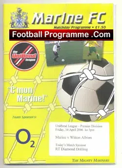 Marine Athletic v Witton Albion 2006