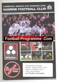 Marine Athletic v Worksop Town 2008