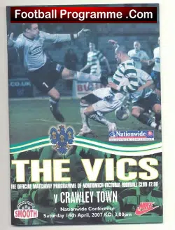 Northwich Victoria v Crawley 2007
