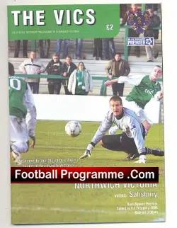 Northwich Victoria v Salisbury Town 2008