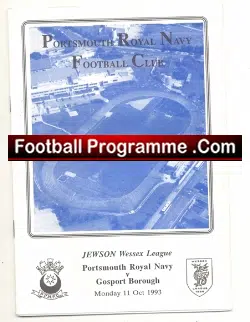 Portsmouth Royal Navy v Gosport Borough 1993