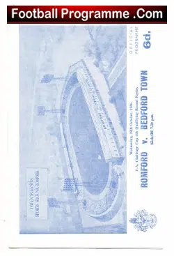 Romford v Bedford Town 1966