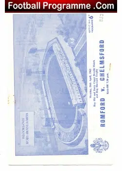 Romford v Chelmsford City 1965