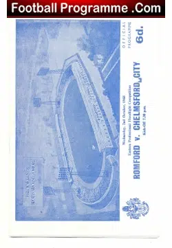 Romford v Chelmsford City 1968