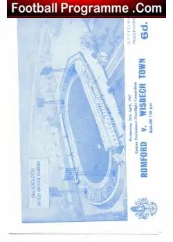 Romford v Wisbech Town 1967
