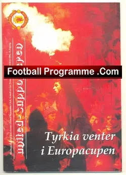 Scandinavian Manchester United Supporters Magazine 1994 - football memorabilia