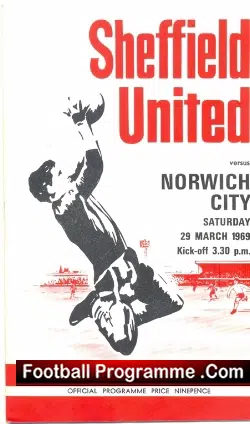 Sheffield United v Norwich City 1969