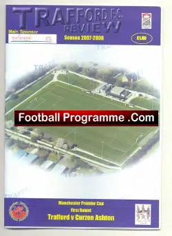 Trafford v Curzon Ashton 2007 – Manchester Premier Cup