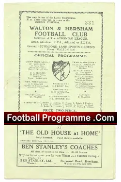 Walton Hersham v Southern Counties Fire Brigade 1951