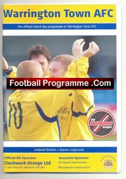 Warrington Town v Shepshed Dynamo 2006