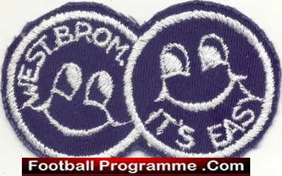 West Bromwich Albion Old Cloth Patch Badge – It’s Easy