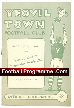 Yeovil Town v Merthyr Tydfil 1958