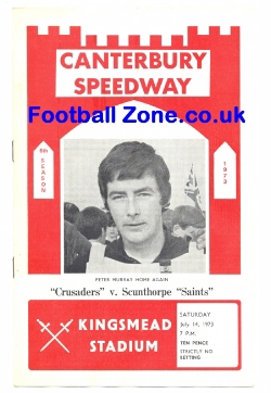 Canterbury Speedway v Scunthorpe 1973