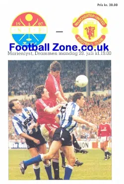 Stromsgodset v Manchester United 1991 - Man Utd Norway