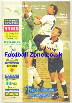 Tottenham Hotspur v Feyenoord 1992
