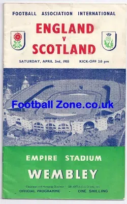 England v Scotland 1955 - Duncan Edwards Debut