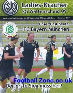 Wattenscheid v Bayern Munich 2007 Ladies Aktuell Germany