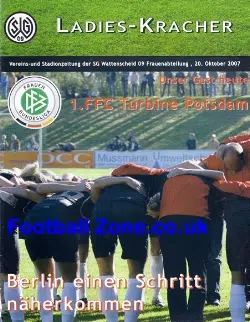 Mannschaft Ladies v Turbine Potsdam 2007 Aktuell Germany