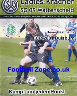 Wattenscheid Ladies v Duisburg 2008 – Womens Aktuell Germany