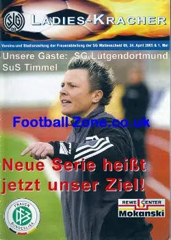 Germany - Ladies Football Programme 2005 - Womens Football