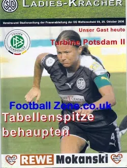 Germany - Ladies Football Programme 2006 - Women's