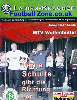 Germany - Ladies Football Programme 2005 - Women's Football