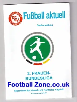 Germany - Ladies Football Programme 2009 - Fussball