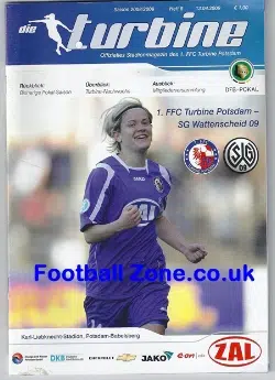 Germany - Ladies Football Programme 2009 - Womens FuÃŸball