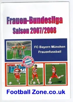 Germany Bayern Munich Ladies Football Programme 2007 - Frau